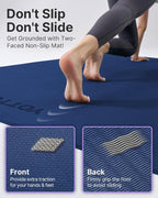 YOTTOY Large Yoga Mat, Extra Wide TPE Exercise Mat, Non-Slip Workout Mat - Image 4