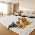 5x7 Plush Fluffy Area Rugs, Large Soft Carpet, Upgraded Non-Slip Rectangular Rug by Mtandyx