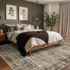 Rugxara 6x9 Area Rugs for Living Room Bedroom, Large Washable Rug, Non Slip & - Image 3
