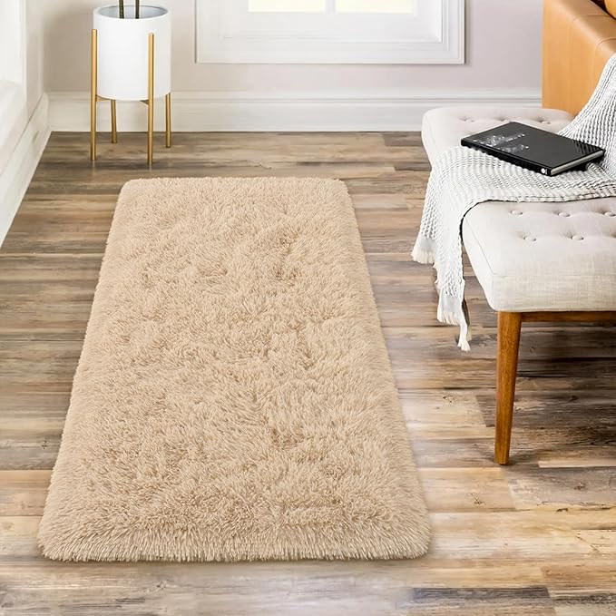 BENRON Fluffy Runner Rugs 2x4, Soft Long Runners - Image 5
