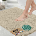 GORILLA GRIP Bath Rug Mat 30x20, Thick Soft Absorbent Chenille, Quick Dry by Unknown