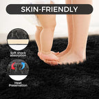 Ultra Soft Rug for Living Room, 6X9 Fluffy Shag Area Rug for Bedroom, Modern - Image 8