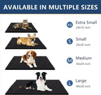 Smiry Dog Door Mat for Muddy Paws 59x35, Absorbent Dirt Trapper, Non-Slip - Image 3