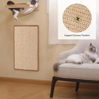 FUKUMARU Cat Scratcher Mat, 23.6 X 15.7 Inch Natural Sisal Cat Scratch Mats - Image 9