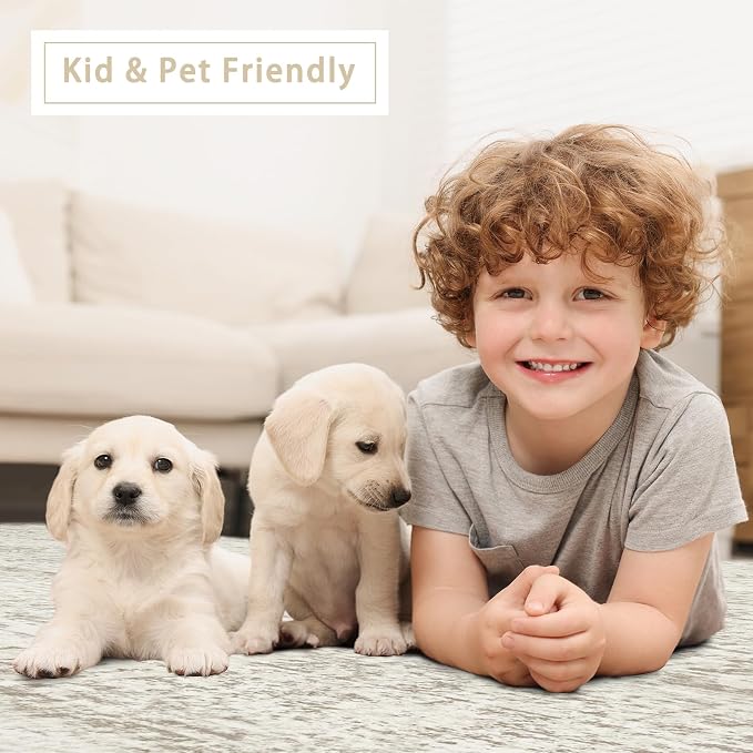 Srugn Washable Rugs 3x5 Area Rugs - Image 6