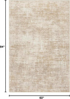 5x7 Area Rugs Washable Rug: Modern Abstract Living Room Rug Soft Anti-Skid Thin - Image 2