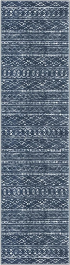 KUTA Boho Runners for Hallways 2.6x10 ft Moroccan Washable Runner Rug Non-Slip - Image 8