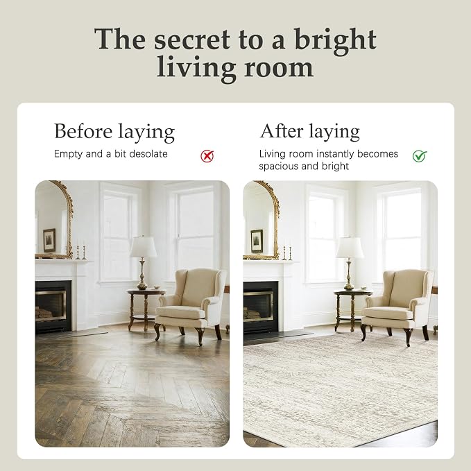 Srugn Double Layers 8x10 Area Rugs - Image 7