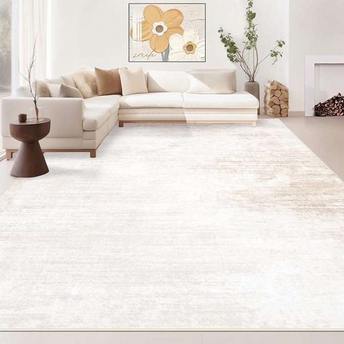 Area Rugs 10x14 Living Room: Washable Rug Modern Abstract Large Rugs Soft Non by MXSANYOORUG