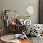 Mountain Round Rugs 6ft, Large Non Slip Circle Rug - Image 8