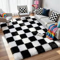 KICMOR Black and White 3x5 Rugs by KICMOR