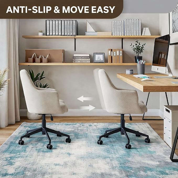 48"x60" Office Chair Mat for Hardwood Tile Floor, Under Desk Carpet Protector - Image 3