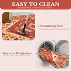SERISSA 6x9 Area Rugs for Living Room, Large Washable Non-Slip Boho Rug - Image 3