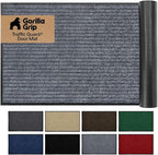 GORILLA GRIP Waterproof Traffic Guard Door Mat, Heavy Duty Entryway Mats by Unknown