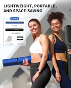 CAMBIVO Yoga Mat 72" x 48" Large Workout Mat - Image 6