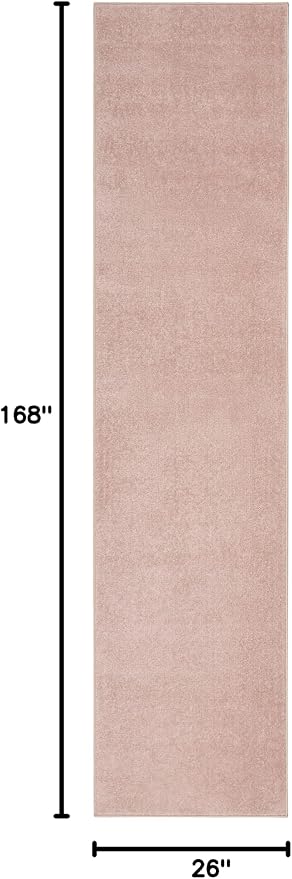 Nourison Home Nourison Essentials Pink 2'2" x 14' Area Rug - Image 2