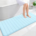 OLANLY Memory Foam Long Bathroom Rugs Runner 59x24, Super Soft Absorbent Bath by OLANLY