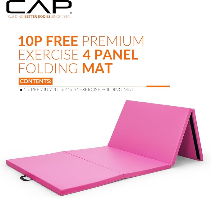 CAP Barbell All Purpose Folding Anti Tear Exercise Training Aerobic Fitness Gym - Image 2
