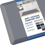 KitchenClouds Kitchen Mat Cushioned Anti Fatigue Rug 20"x39" Water Resistant by KitchenClouds