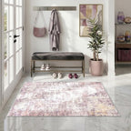 3x5 Area Rugs Washable Living Room Rug-No Slip Soft Carpets Modern Abstract - Image 5