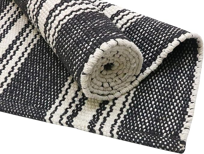 Hand Woven 100% Cotton Yoga Mat- Thick Handloom Made in India- - Image 4