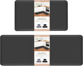 HappyTrends 2 PCS Kitchen Mat Cushioned Anti-Fatigue Floor Mat, Heavy Duty by HappyTrends
