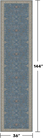 Vintage 3x12 Long Hallway Runner Rug - Image 2