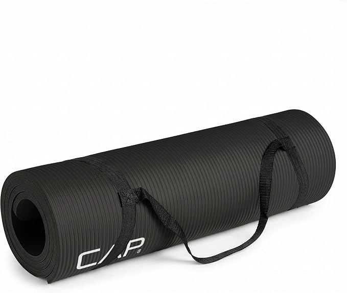 CAP Barbell 1/2-Inch High Density Exercise Yoga Mat by Unknown