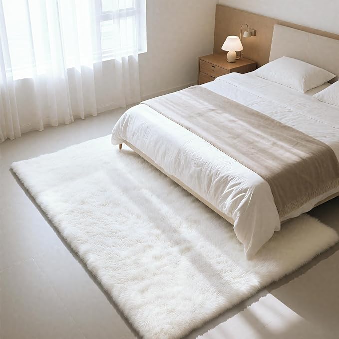 yongyangjuxin Fluffy Rug Shag Area Rug, Large Shag Area Rugs - Image 3