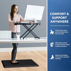 KitchenClouds Kitchen Mat Cushioned Anti Fatigue Kitchen Rug Non Slip Standing - Image 4