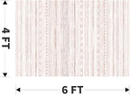 4x6 Pink Area Rugs for Living Room Machine Washable Rug Distressed Girls - Image 2