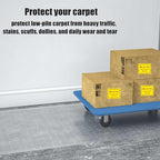 Plastic Carpet Runner 27 x 48 Inch Plastic Area Rug - Image 3