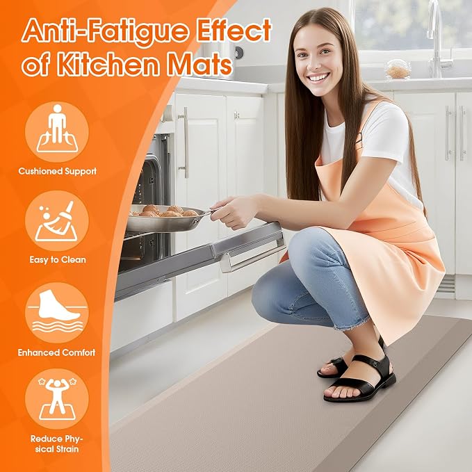 TranquilRelax Kitchen Mat, Cushioned Thick Floor Comfort Mat, - Image 6