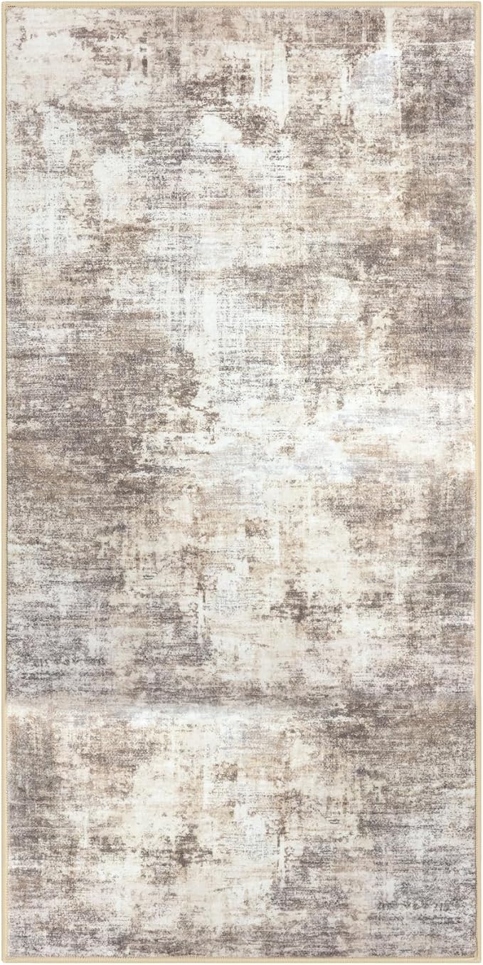 IOHOUZE Abstract Runner Rug 2x4 Ft Entryway Rugs Washable Door Mat Indoor - Image 9