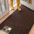 GORILLA GRIP 100% Waterproof All-Season WeatherMAX Doormat, US Designed Natural by Unknown