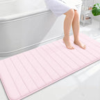 OLANLY Memory Foam Long Bathroom Rugs Runner 59x24, Super Soft Absorbent Bath by OLANLY
