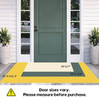 Front Door Mat, Heavy Duty Non-Slip Rubber Dirt Trapper, Quick-Dry Low-Profile - Image 5