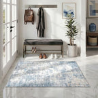 3x5 Area Rugs Washable Living Room Rug-No Slip Soft Carpets Modern Abstract - Image 2