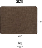 BARoyal Office Chair Mat for Hardwood Floor Under Desk Computer Rolling Chair - Image 6