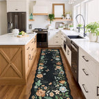 Lahome Floral Runner Rug for Hallways, Soft Washable Hallway Rugs - Image 3