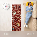 Maples Rugs Reggie Floral Runner Rug - Image 4