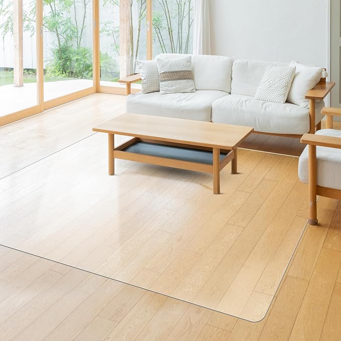 Plastic Floor Mat for Home, Non-Slip Area Rug for Dining Room, Vinyl Floor - Image 9