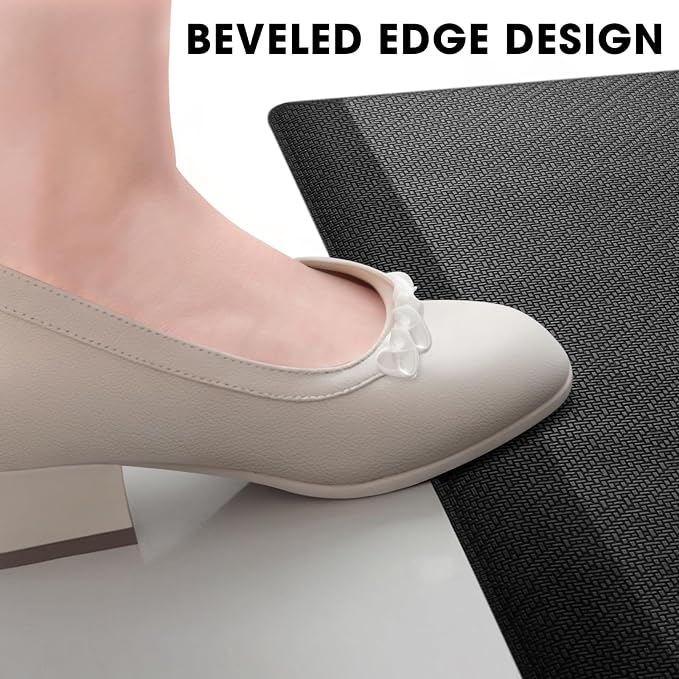 Mattitude Kitchen Mat Cushioned Anti-Fatigue Floor Mat Water Resistant Non-Slip - Image 5