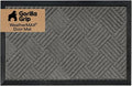 GORILLA GRIP 100% Waterproof All-Season WeatherMAX Doormat US Designed Natural by Unknown
