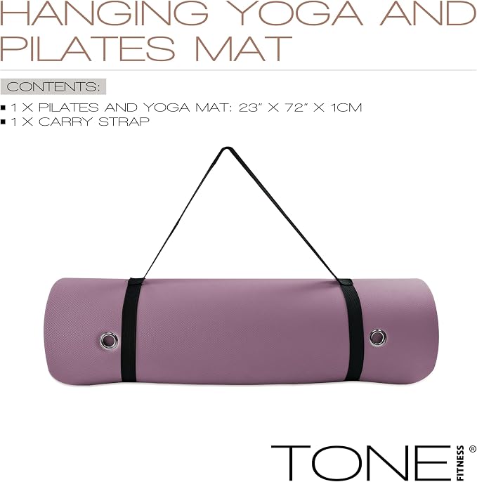 TONE Fitness Hanging Yoga Mat, Pilates Mat, Exercise Mat - Image 2