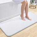 OLANLY Bathroom Runner Rugs 47x20, Extra Soft Absorbent Chenille Bath Rugs by OLANLY