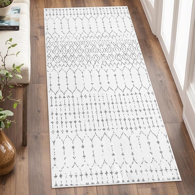Lahome Moroccan Runner Rug for Hallway by Lahome