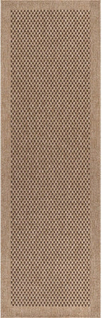 CAMILSON Indoor and Outdoor Runner Rug Natural Sisal Boho Woven Design - Image 3
