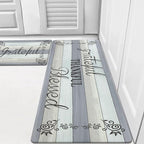 HEBE Anti Fatigue Kitchen Mat Set of 2 Non Slip Cushioned Kitchen Mats by HEBE