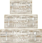 Vaukki Boho Kitchen Rug Sets 3 Pieces, Washable Kitchen Mats - Image 8